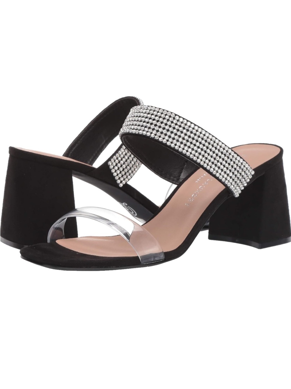 NWT Chinese Laundry Sparkly Heel Sandals, Size 9